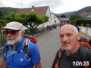 nous quittons St Amarin